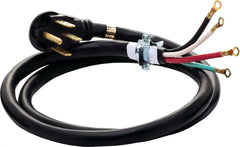 6' 50-Amp. 4-Prong Range Cord