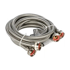 Braided Stainless Steel 6' Washer Fill Hoses
