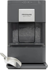 44-lb Touchscreen Countertop Nugget Ice Maker with Self-Clean - Black