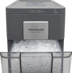 44-lb Touchscreen Countertop Nugget Ice Maker with Self-Clean - Black