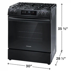 30" Gas Range with Steam Clean