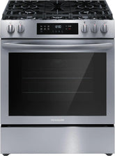 30" Front Control Gas Range, Includes Free Glide Rack