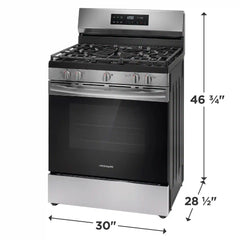 30" Gas Range with Quick Boil