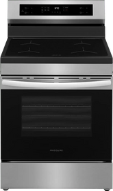 30" Rear Control Induction Range with EasyCare Finish