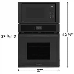 27" Electric Wall Oven and Microwave Combination