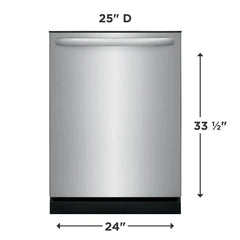 4-pc. Stainless Package with Standard Depth French Door Refrigerator & Induction Range