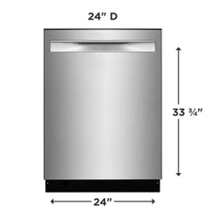 24" Stainless Steel Tub Dishwasher