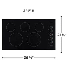 36" Electric Cooktop