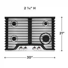 30" Gas Cooktop