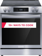 30” Electric Range with 15+ Ways to Cook, Includes Free Air Fry Tray