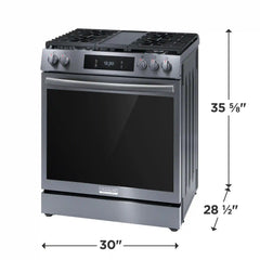 30" Gas Range with 15+ Ways To Cook