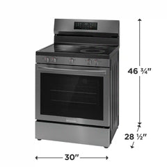 30" Electric Range with No Preheat + Air Fry