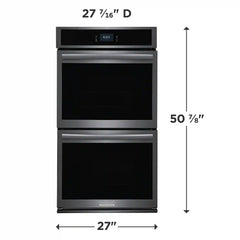 27" Double Electric Wall Oven with 15+ Ways To Cook