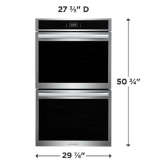 30" Double Electric Wall Oven with 15+ Ways To Cook