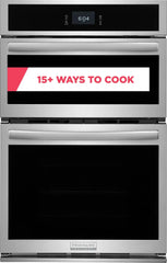 27" Electric Wall Oven and Microwave Combination with 15+ Ways To Cook