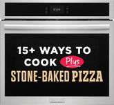 30" Single Electric Wall Oven with Stone-Baked Pizza
