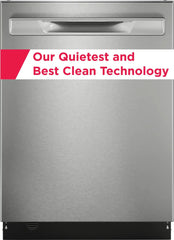 24" Stainless Steel Tub Dishwasher with CleanBoost™ and Adaptive Quick Wash