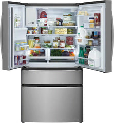 22 Cu. Ft. Counter-Depth 4-Door French Door Refrigerator