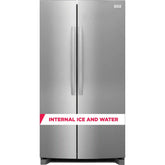 26 Cu. Ft. 36” Standard-Depth Side-by-Side Refrigerator with Free Additional Filter Kit