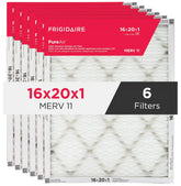 PureAir® 16" x 20" x 1" MERV 11 Premium Allergen Air Filter - 6 Pack