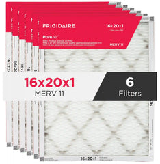 PureAir® 16" x 20" x 1" MERV 11 Premium Allergen Air Filter - 6 Pack
