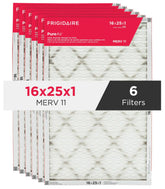 PureAir® 16" x 25" x 1" MERV 11 Premium Allergen Air Filter - 6 Pack