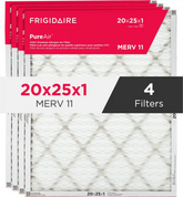 PureAir® 20" x 25" x 1" MERV 11 Premium Allergen Air Filter - 4 Pack