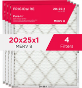 PureAir® 20" x 25" x 1" MERV Allergen 8 Air Filter - 4 Pack