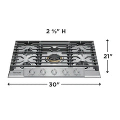 30" Gas Cooktop with PowerPlus