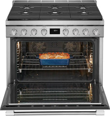 36" Dual-Fuel Freestanding Range