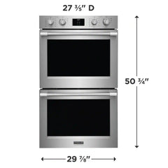30" Double Wall Oven with No Preheat + Air Fry