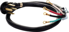 4' 50-Amp. 4-Prong Range Cord