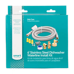 6' Stainless Steel Dishwasher Installation Kit, no Cord