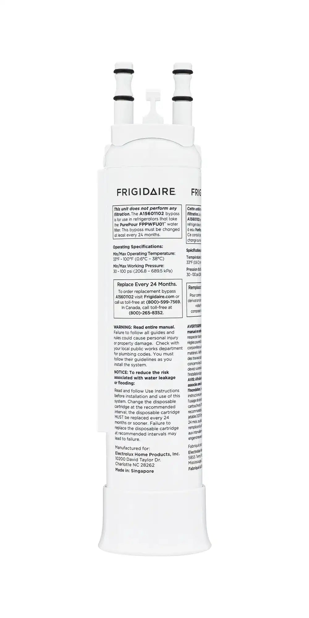 PurePour™ Water Filter Bypass for PWF-1™ FPPWFU01