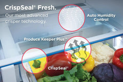 27 Cu. Ft. Standard-Depth 4-Door French Door Refrigerator