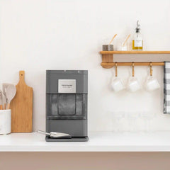 44-lb Touchscreen Countertop Nugget Ice Maker with Self-Clean - Black
