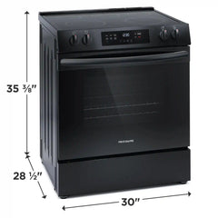 30" Electric Range with Steam Clean