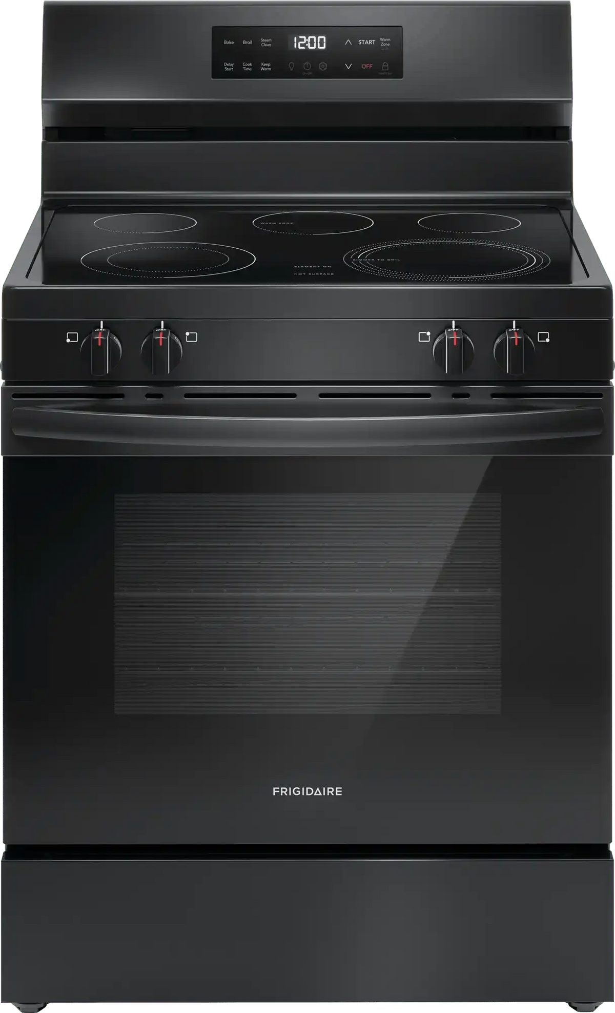 30" Electric Range with Steam Clean