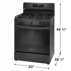 30" Gas Range with Steam Clean