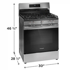 30" Gas Range with Air Fry