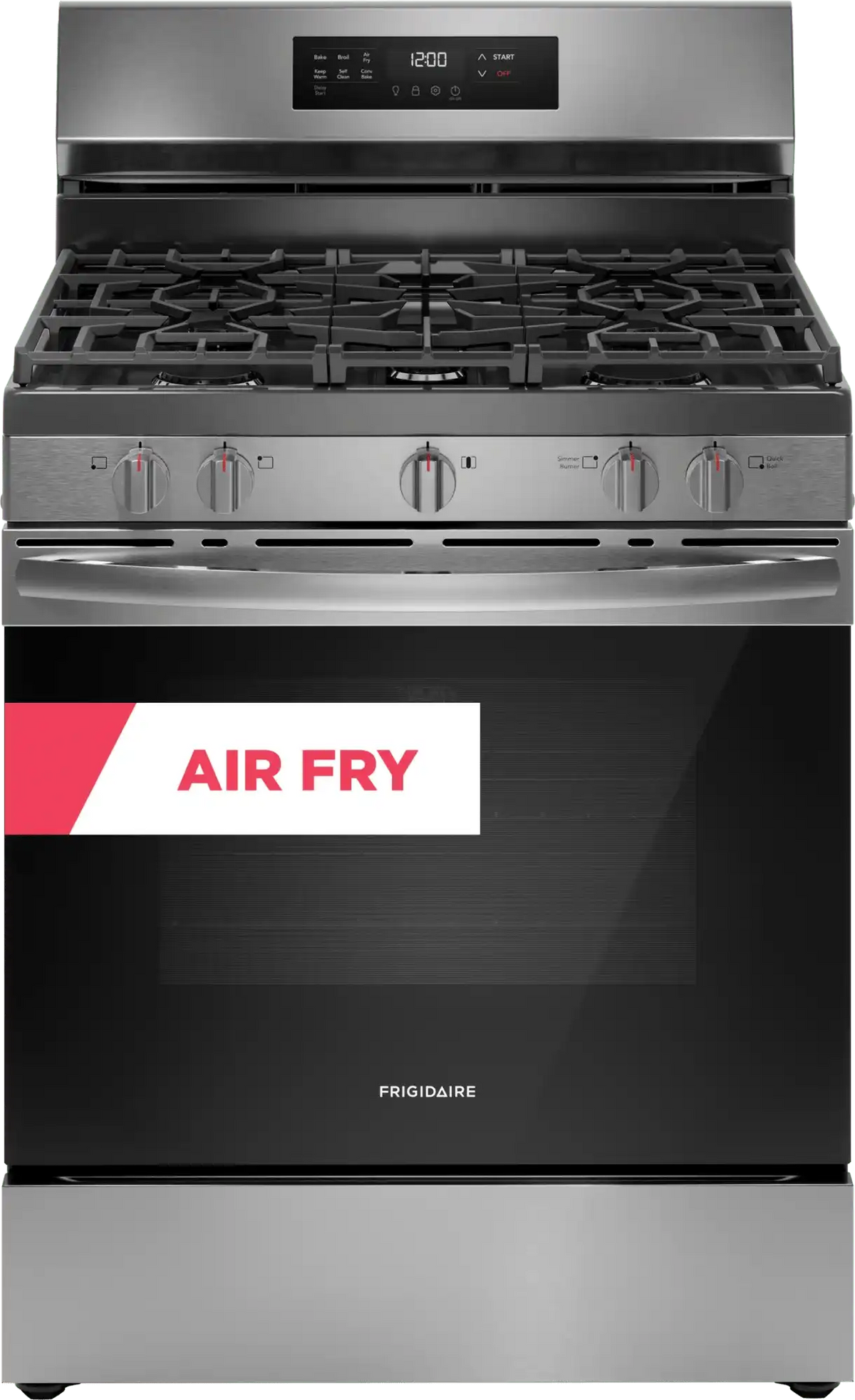 30" Gas Range with Air Fry