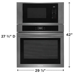 30" Electric Wall Oven and Microwave Combination