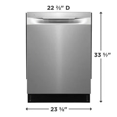 24" Hybrid Tub Dishwasher