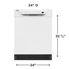 24" Stainless Steel Tub Dishwasher
