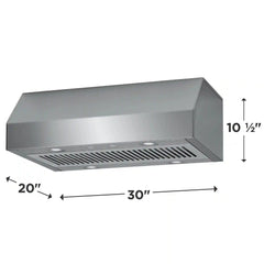 30" Under Cabinet Range Hood