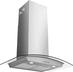 30" Glass Canopy Hood