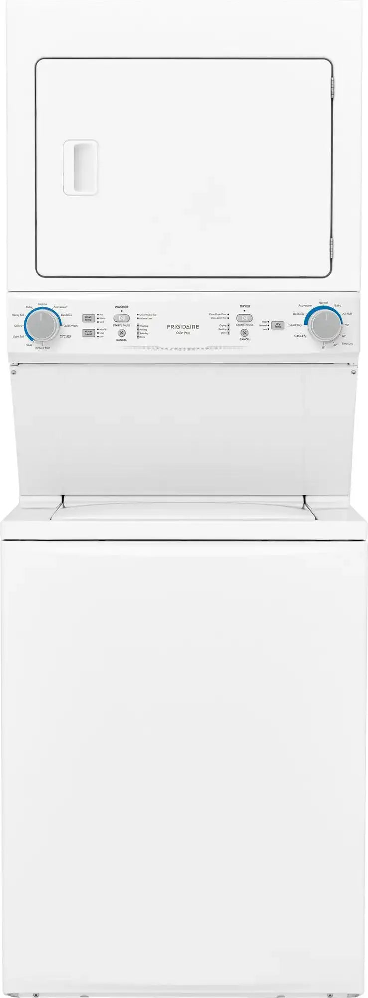 Electric Washer/Dryer Laundry Center - 3.9 Cu. Ft Washer and 5.5 Cu. Ft. Dryer
