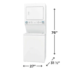 Gas Washer/Dryer Laundry Center - 3.9 Cu. Ft Washer and 5.5 Cu. Ft. Dryer