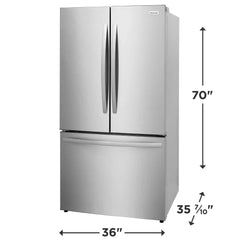 29 Cu. Ft. Standard-Depth French Door Refrigerator with Free Additional Filter Kit