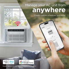 24,000 BTU Inverter Window Room Air Conditioner with Wi-Fi (Energy Star)